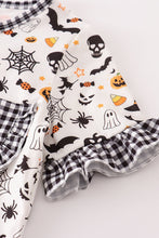 Load image into Gallery viewer, Halloween zip girl pajamas set
