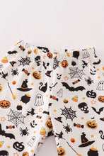 Load image into Gallery viewer, Halloween zip girl pajamas set
