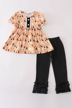 Load image into Gallery viewer, Halloween ghost girl ruffle pants set
