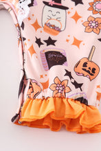 Load image into Gallery viewer, Happy halloween girl romper
