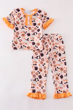 Load image into Gallery viewer, Happy halloween girl pajamas set
