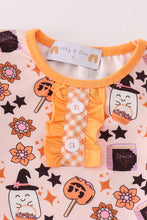 Load image into Gallery viewer, Happy halloween girl pajamas set
