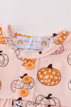 Load image into Gallery viewer, Pink pumpkin baby girl set
