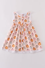 Load image into Gallery viewer, Pink pumpkin girl dress
