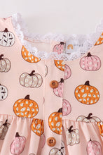 Load image into Gallery viewer, Pink pumpkin girl dress
