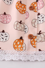 Load image into Gallery viewer, Pink pumpkin girl dress
