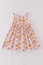 Load image into Gallery viewer, Pink pumpkin girl dress
