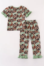 Load image into Gallery viewer, Camouflage print girl set
