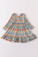 Load image into Gallery viewer, Green plaid mom&amp;me dress
