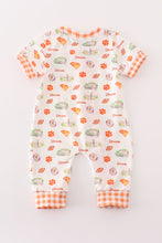 Load image into Gallery viewer, Clemson football baby boy romper
