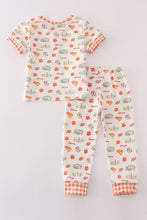 Load image into Gallery viewer, Clemson football baby boy pajamas set
