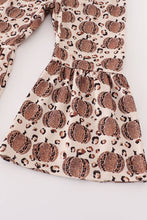 Load image into Gallery viewer, Pumpkin print vest 3pc pants set
