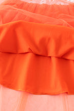 Load image into Gallery viewer, Orange halloween ghost tutu dress
