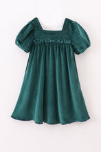 Load image into Gallery viewer, Forest velvet mom&amp;me dress
