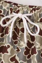 Load image into Gallery viewer, Camouflage antler embroidery men pajamas set
