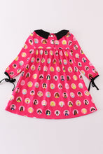 Load image into Gallery viewer, Pink barbie print dress
