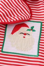 Load image into Gallery viewer, Red stripe christmas santa claus embroidery women gown
