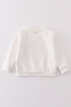 Load image into Gallery viewer, White MAMA&amp;MINI applique fleece mom&amp;me sweatshirt
