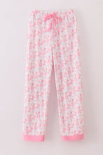 Load image into Gallery viewer, Pink nutcracker print women pajamas pants
