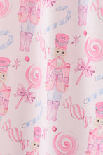 Load image into Gallery viewer, Pink nutcracker print women pajamas pants
