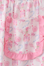 Load image into Gallery viewer, Pink nutcracker print women pajamas pants
