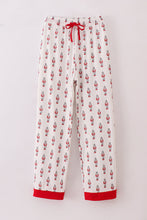 Load image into Gallery viewer, Red nutcracker print men pajamas pants
