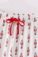 Load image into Gallery viewer, Red nutcracker print men pajamas pants
