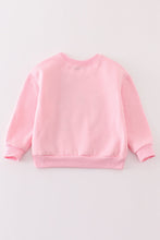 Load image into Gallery viewer, Pink nutcracker embroidery mom&amp;me fleece sweatshirt
