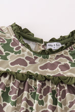 Load image into Gallery viewer, Camouflage print girl set
