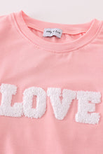 Load image into Gallery viewer, Valentine&#39;s day love french knot mom&amp;me top
