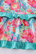 Load image into Gallery viewer, Tropical Bloom print mom&amp;me dress
