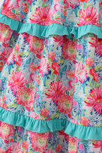 Load image into Gallery viewer, Tropical Bloom print mom&amp;me dress
