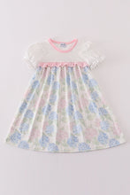 Load image into Gallery viewer, Pink Blossom Serenity print girl dress
