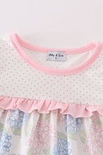 Load image into Gallery viewer, Pink Blossom Serenity print girl dress
