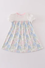 Load image into Gallery viewer, Pink Blossom Serenity print girl dress
