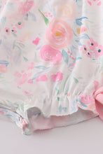 Load image into Gallery viewer, Pink Pastel Meadow print girl bubble
