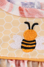 Load image into Gallery viewer, Yellow bee embroidery girl bubble
