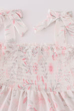 Load image into Gallery viewer, Pink blush meadow smocked mom&amp;me dress
