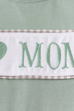 Load image into Gallery viewer, I love mom embroidery boy set
