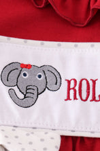 Load image into Gallery viewer, Maroon roll tide embroidery girl dress
