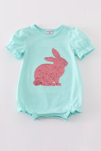 Load image into Gallery viewer, Mint bunny sequin girl bubble
