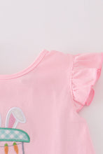 Load image into Gallery viewer, Pink golf easter applique girl set
