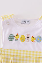 Load image into Gallery viewer, Yellow bunny egg embroidery boy jonjon
