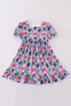 Load image into Gallery viewer, Blooming love MAMA&#39;S GIRL embroidery girl dress
