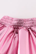 Load image into Gallery viewer, Pink girl ruffle laser skorts
