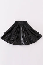 Load image into Gallery viewer, Black girl ruffle laser skorts
