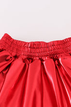 Load image into Gallery viewer, Red girl ruffle laser skorts
