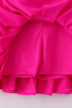 Load image into Gallery viewer, Hot pink Pleats active skorts
